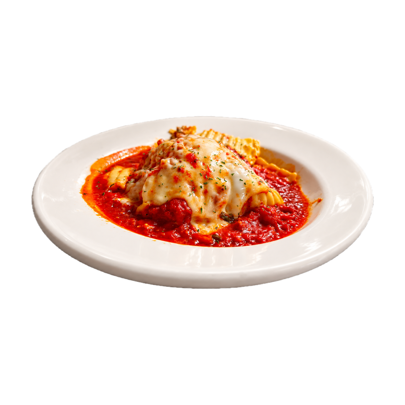 Baked Ravioli Marinara
